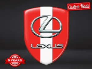 Lexus Emblemas Auto Personalizados Alta Gama Diseño Moderno